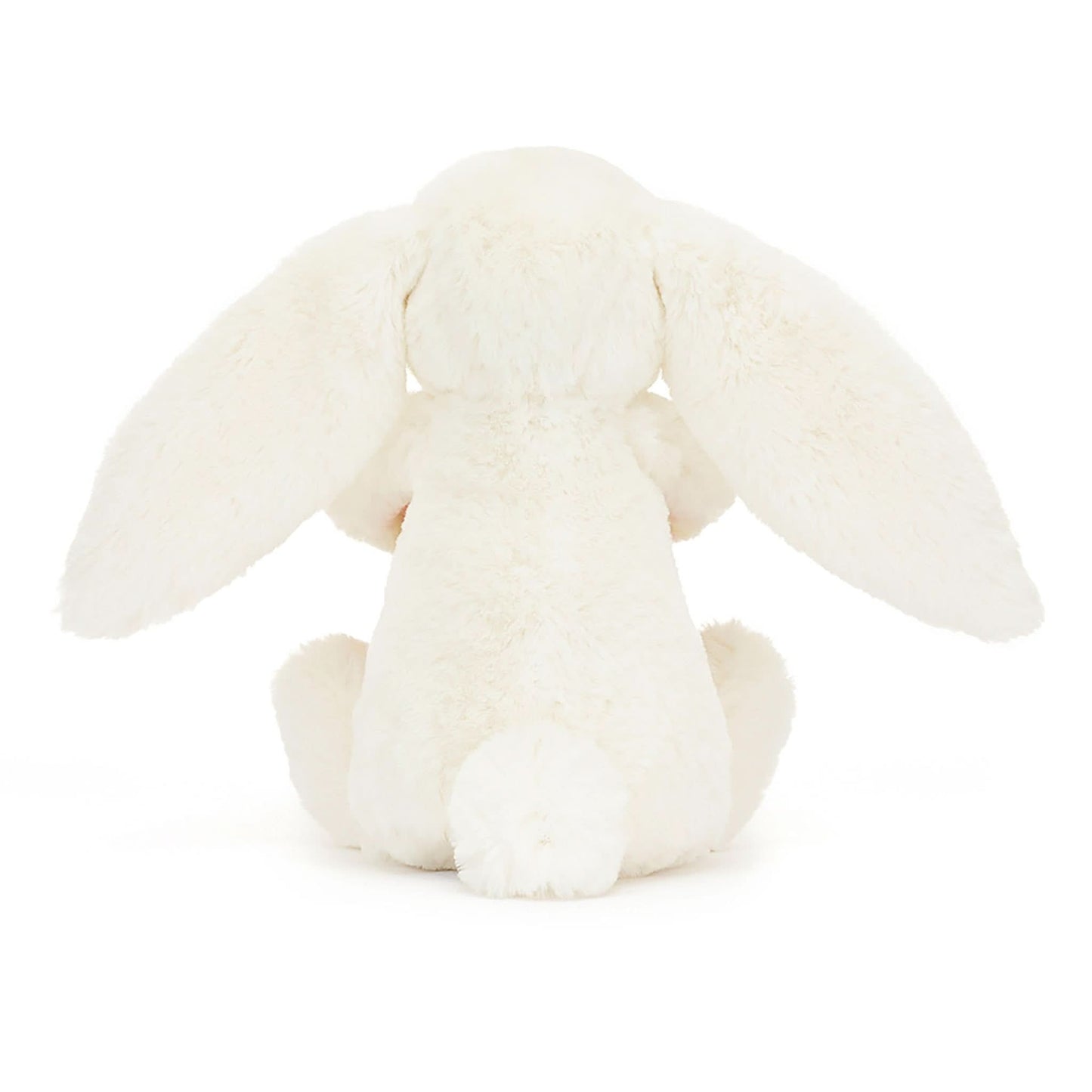 Bashful Cream Bunny with Present – 18cm