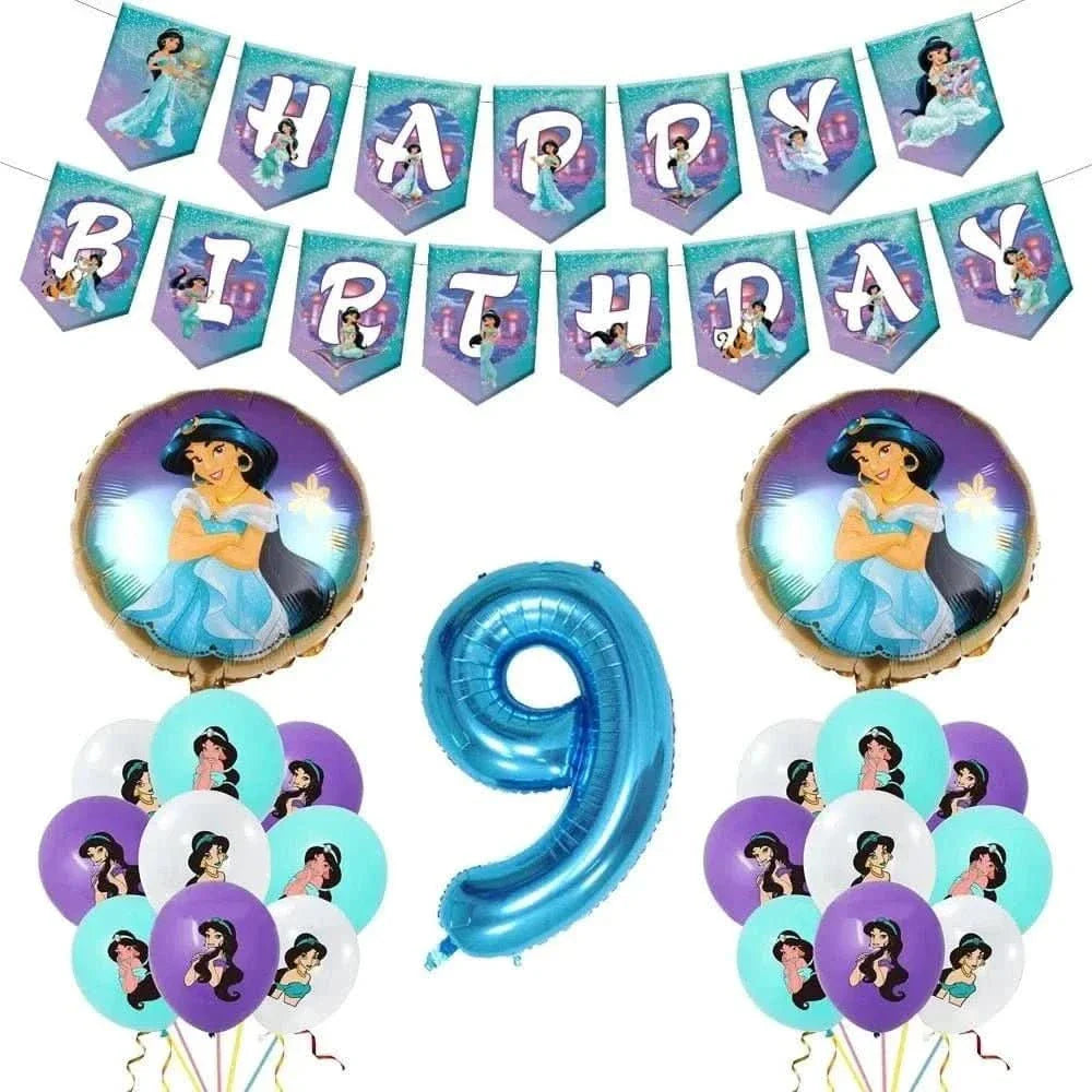 120Pcs Disposable Paper Tableware Set – Cartoon Party Decoration Kit