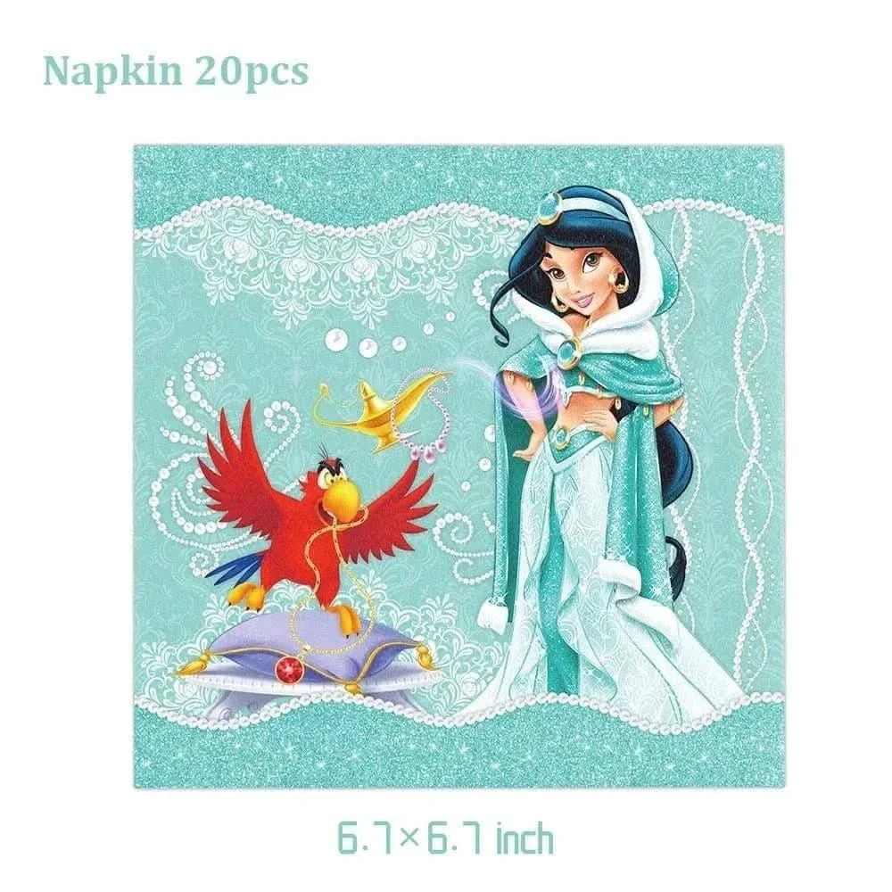120Pcs Disposable Paper Tableware Set – Cartoon Party Decoration Kit
