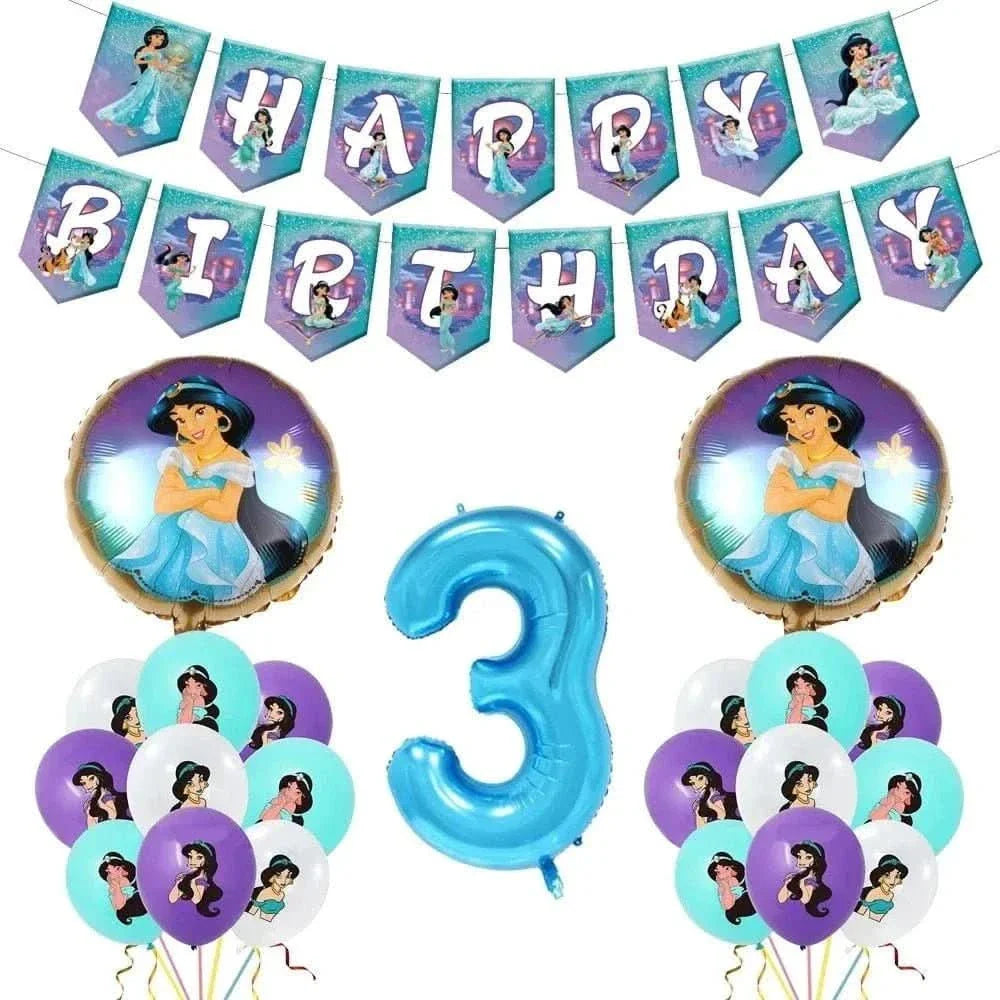 120Pcs Disposable Paper Tableware Set – Cartoon Party Decoration Kit