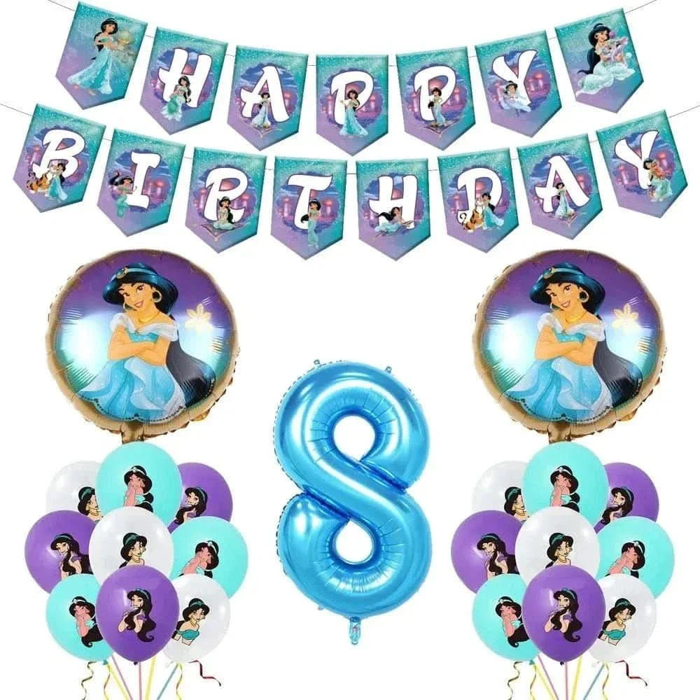 120Pcs Disposable Paper Tableware Set – Cartoon Party Decoration Kit
