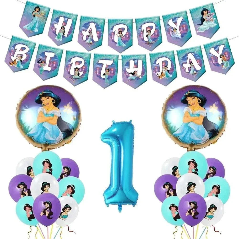 120Pcs Disposable Paper Tableware Set – Cartoon Party Decoration Kit