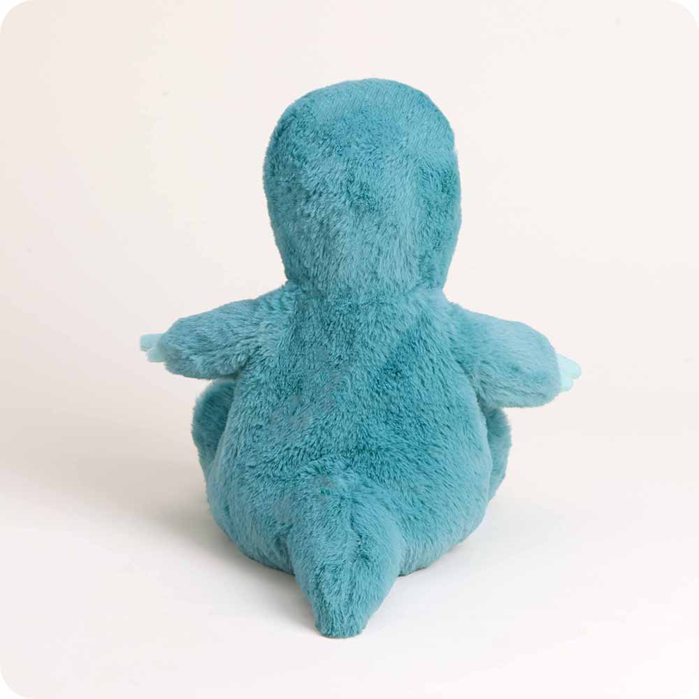 Velociraptor adorable dino is microwave-safe for cozy snuggle