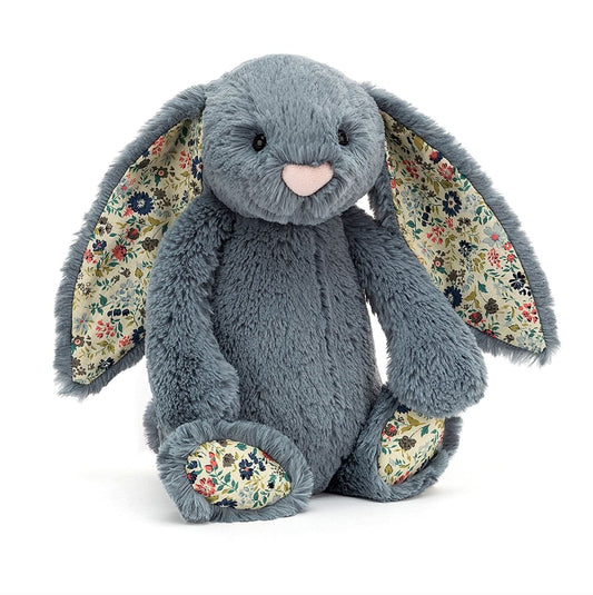 Blue Bunny Plush Playset