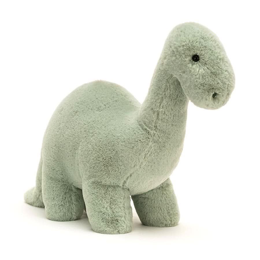 Brontosaurus Dinosaur Plush Playset