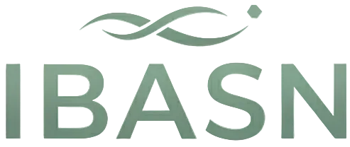 IBASN LOGO, #7BA6A1 SIMPLE and ELEGANT