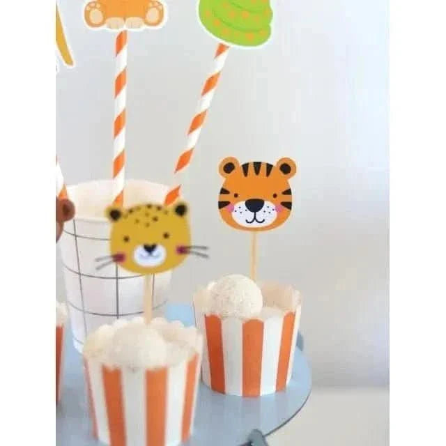 Cupcake Toppers – Set of 10 Decorative Picks