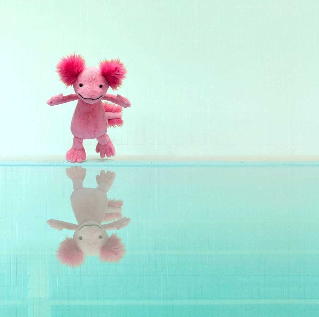 Axolotl Plush Playset