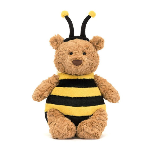 Bear Plush Playset with Bumblebee Costume – 26 cm