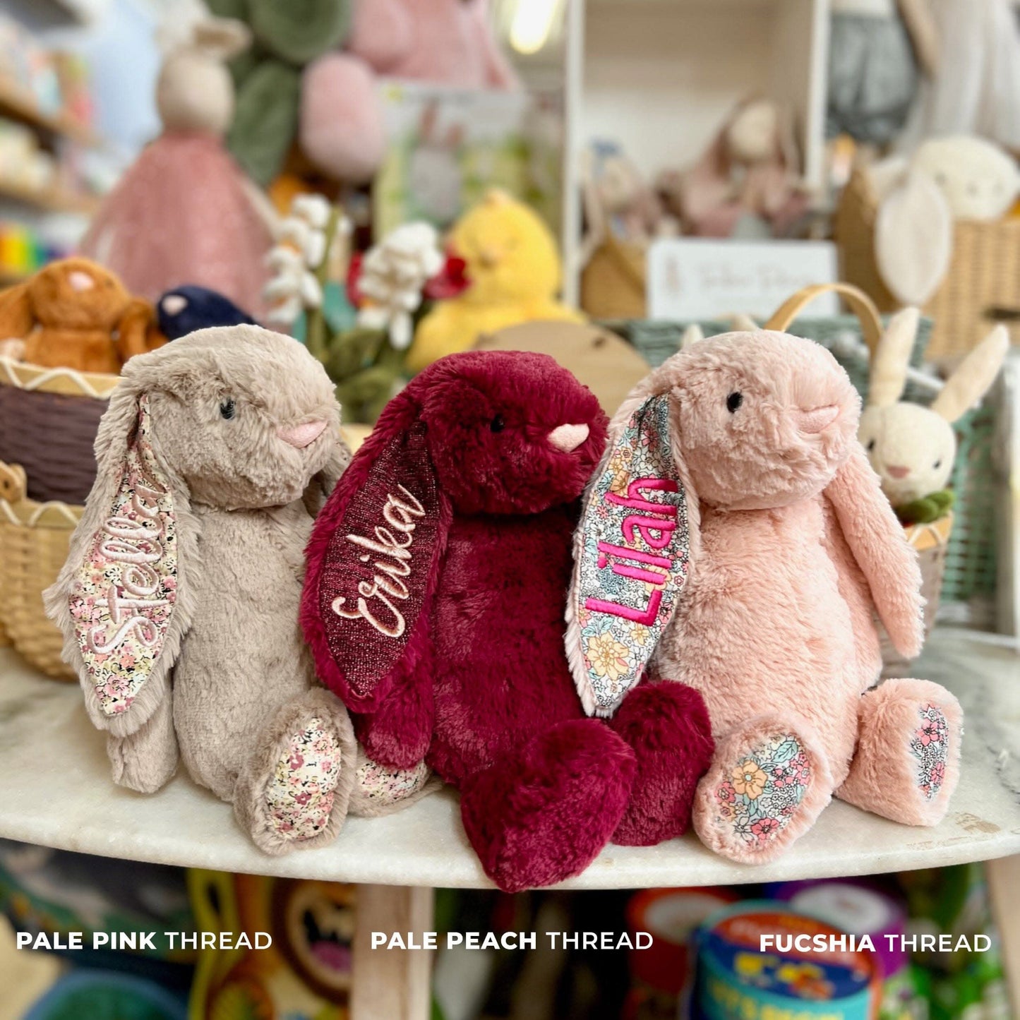 Blush Bunny Plush Playset