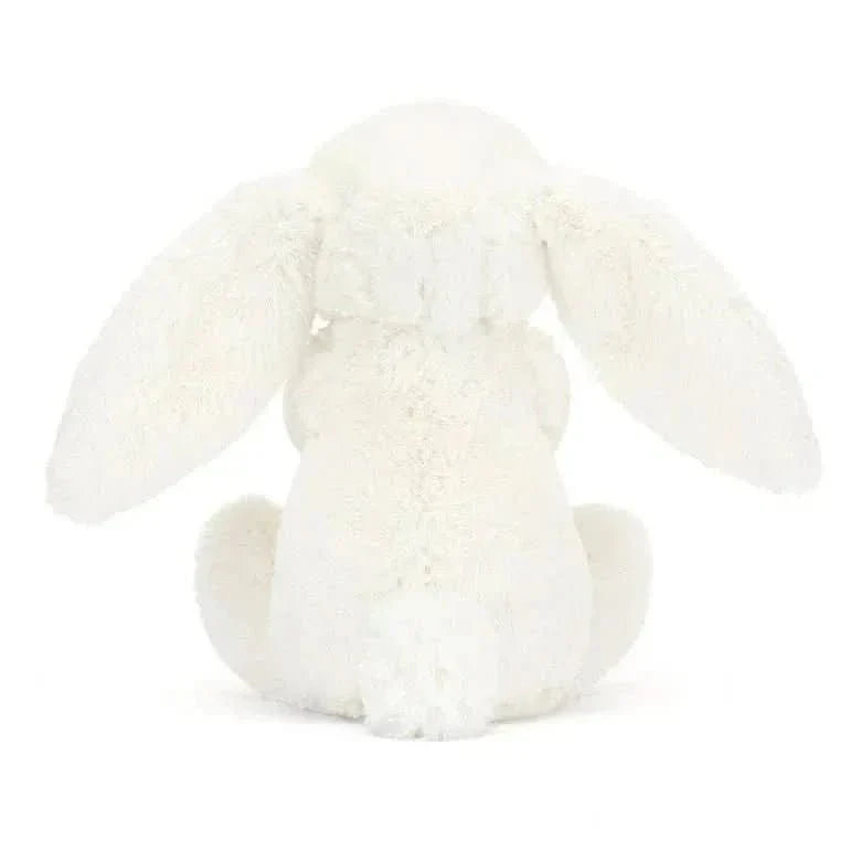 Plush White Bunny with Carrot  – 18cm