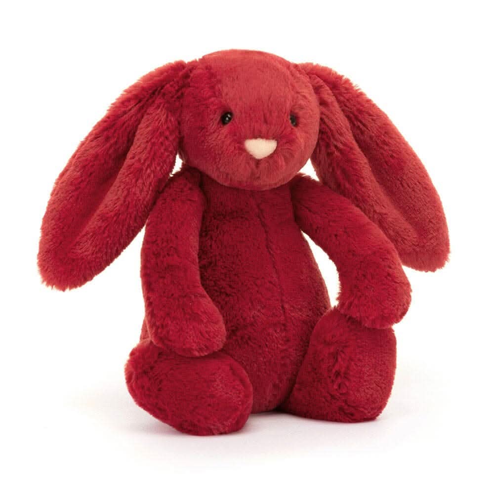 Bashful Cranberry Bunny – Soft Red Plush Playset 18cm