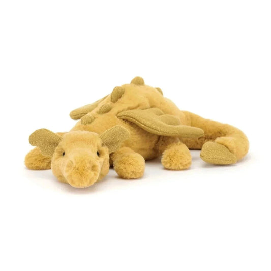 Plush Golden Dragon Soft Playset – 30cm
