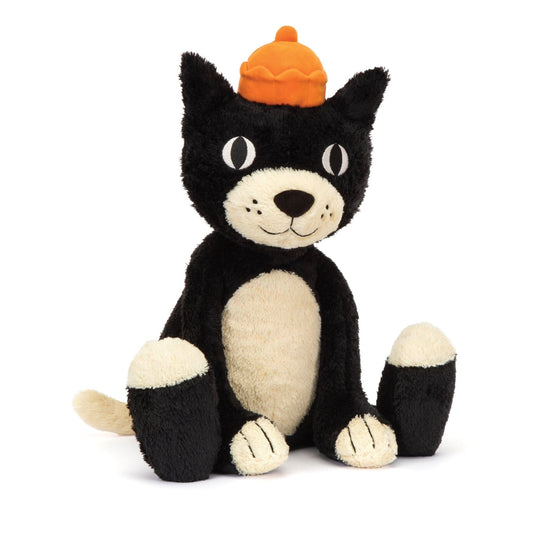 Plush Tuxedo Cat Playset  – 48cm