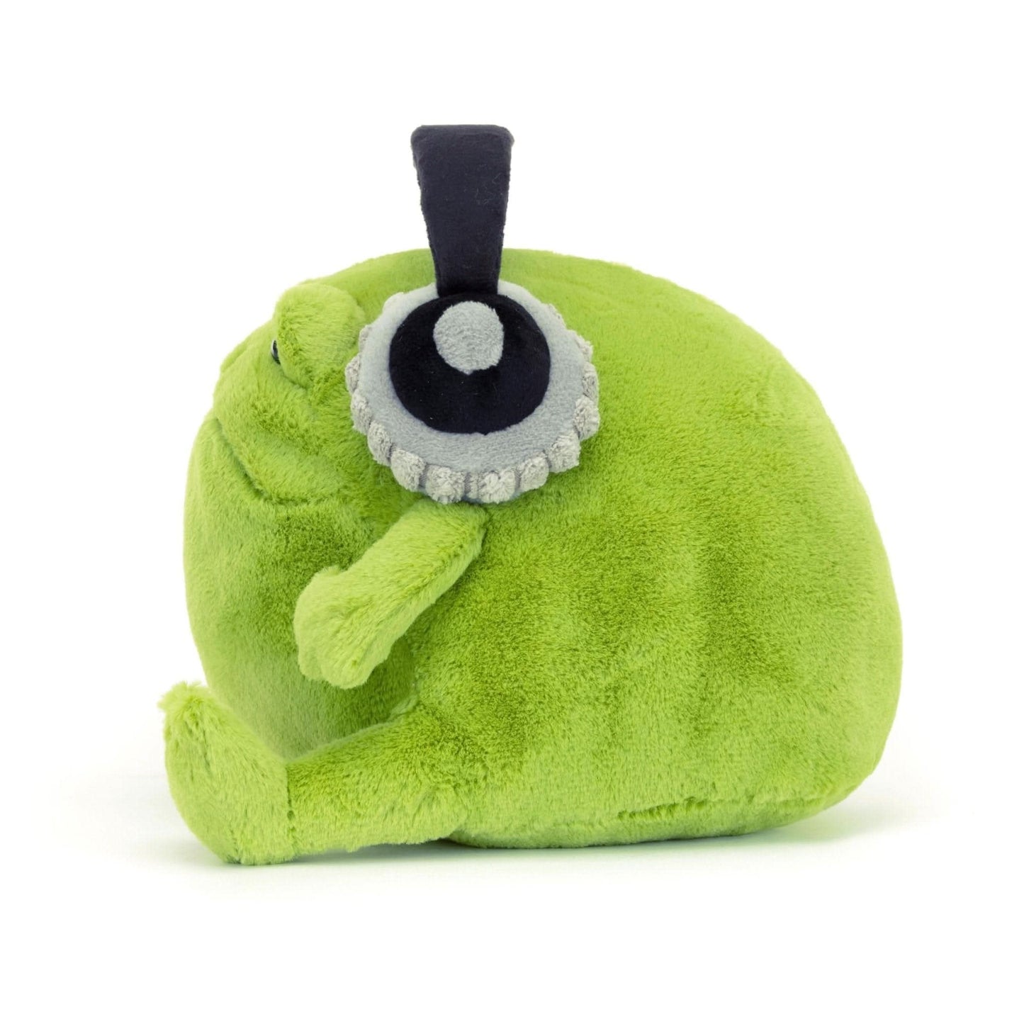 Plush Frog Playset with Headphones – 21cm