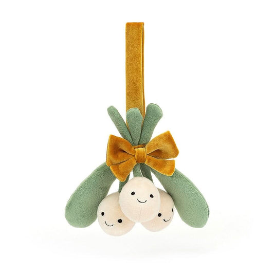 Plush Mistletoe Decoration –  19cm