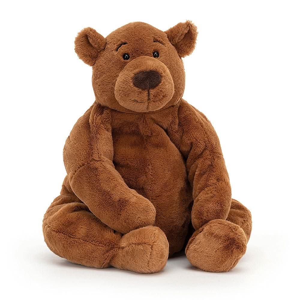Brown Bear Plush Playset