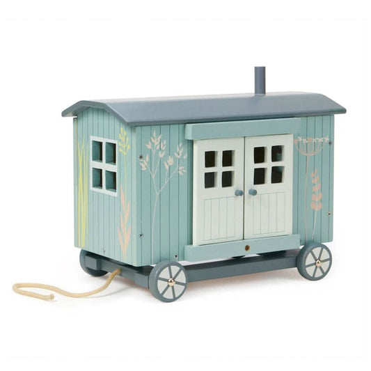 Wooden Shepherd’s Hut Playset – 27cm